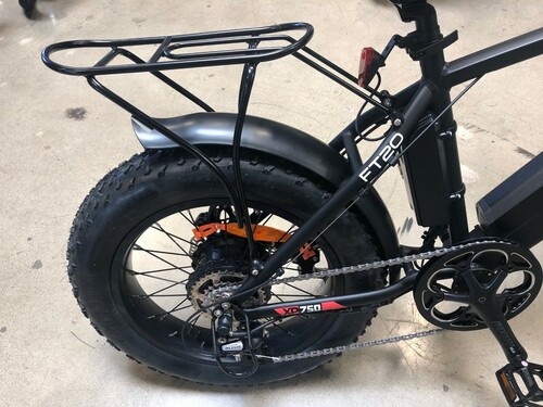 Rear Rack, One Piece, Fits FT750 20", & FT1000MD