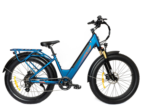 FT750ST Step Through Electric Bicycle - Blue